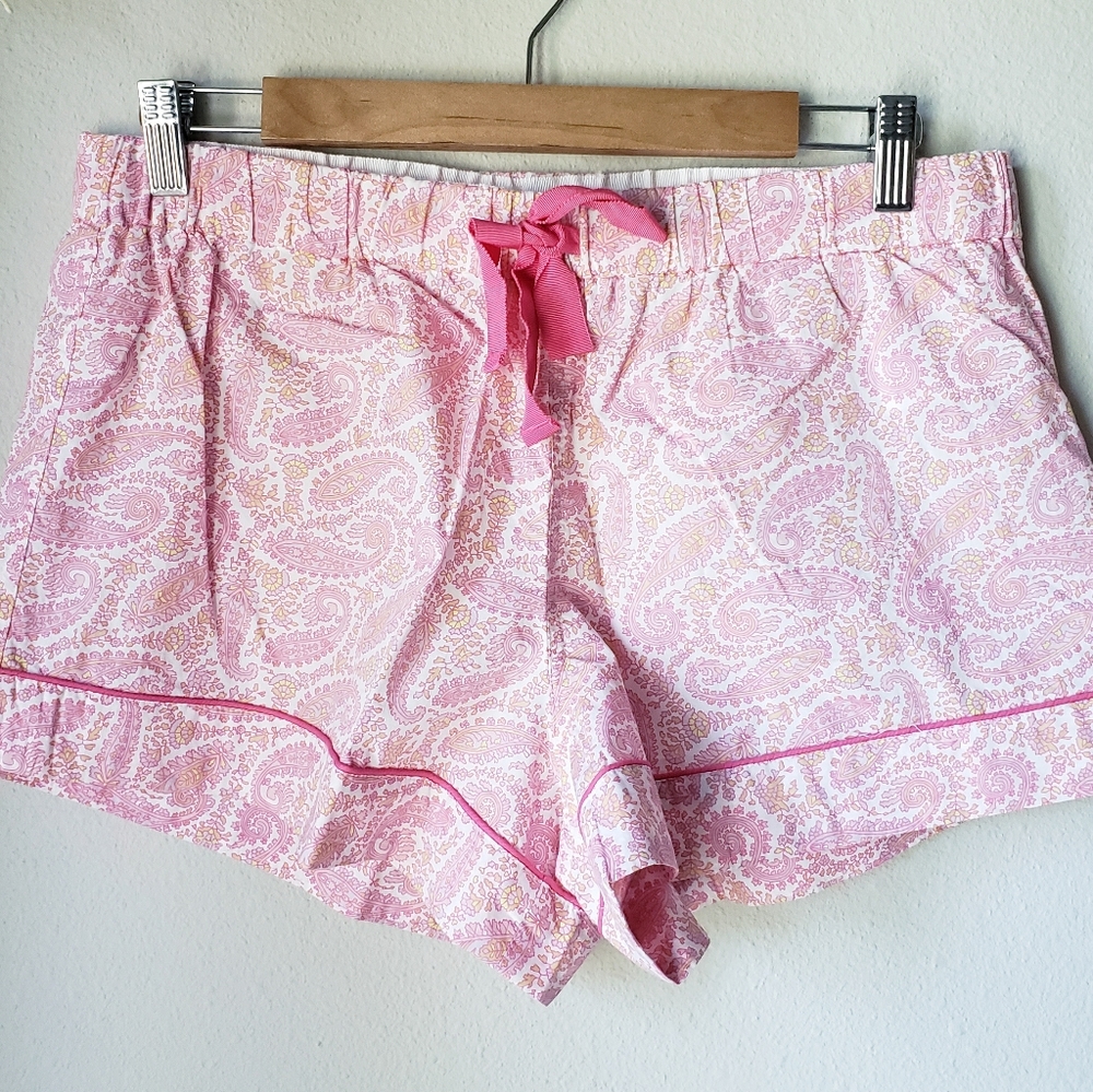 J. Crew | Cotton Poplin Pajama Shorts Set - Picture 6 of 14